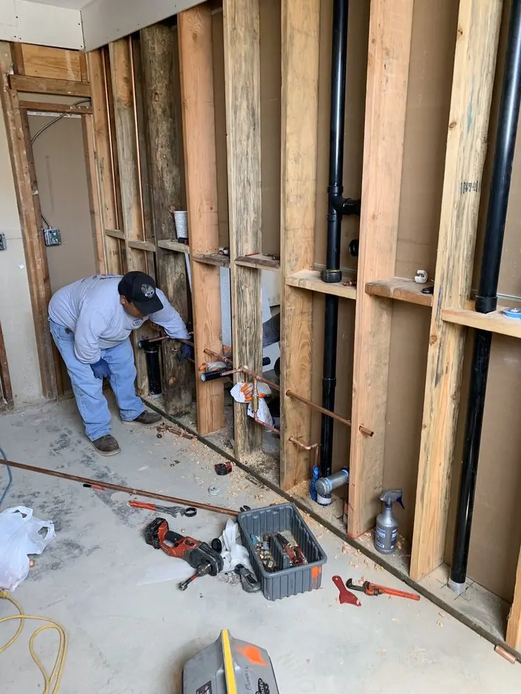 Commercial rough-in plumbing for Commercial Plumbing in Revere